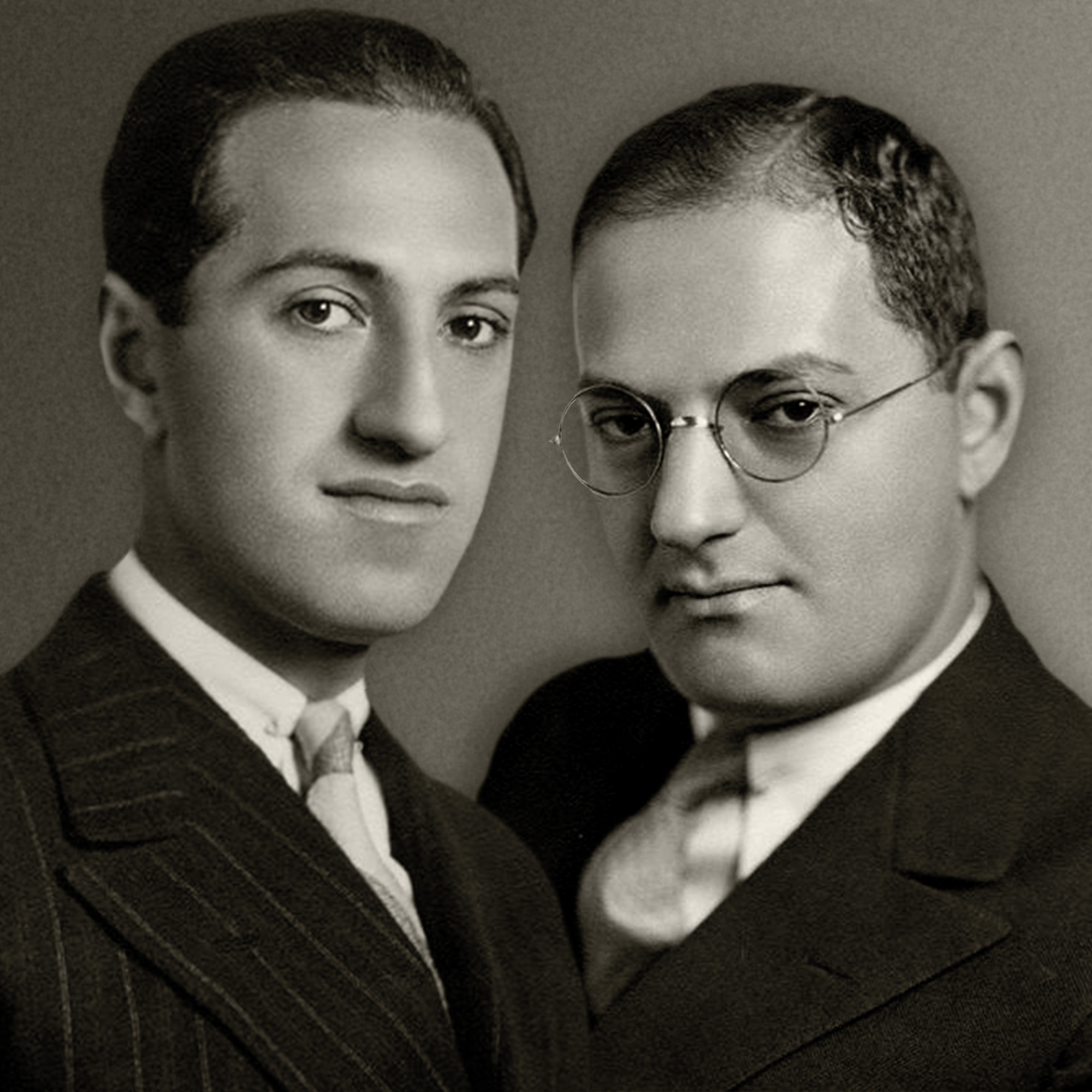 Harold Arlen and Ira Gershwin together circa 1954